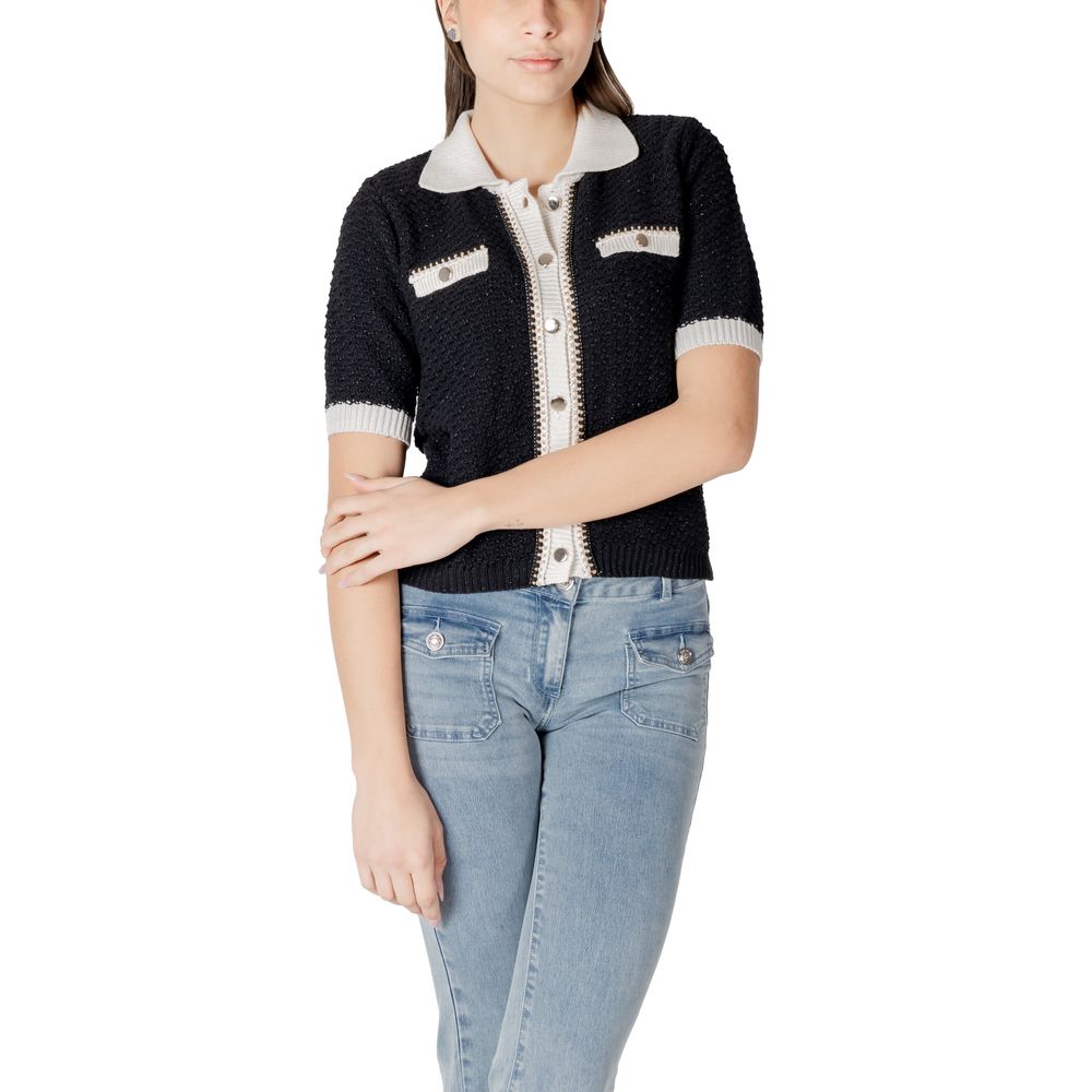 Morgan De Toi Sort genbrugsbomuldssweater