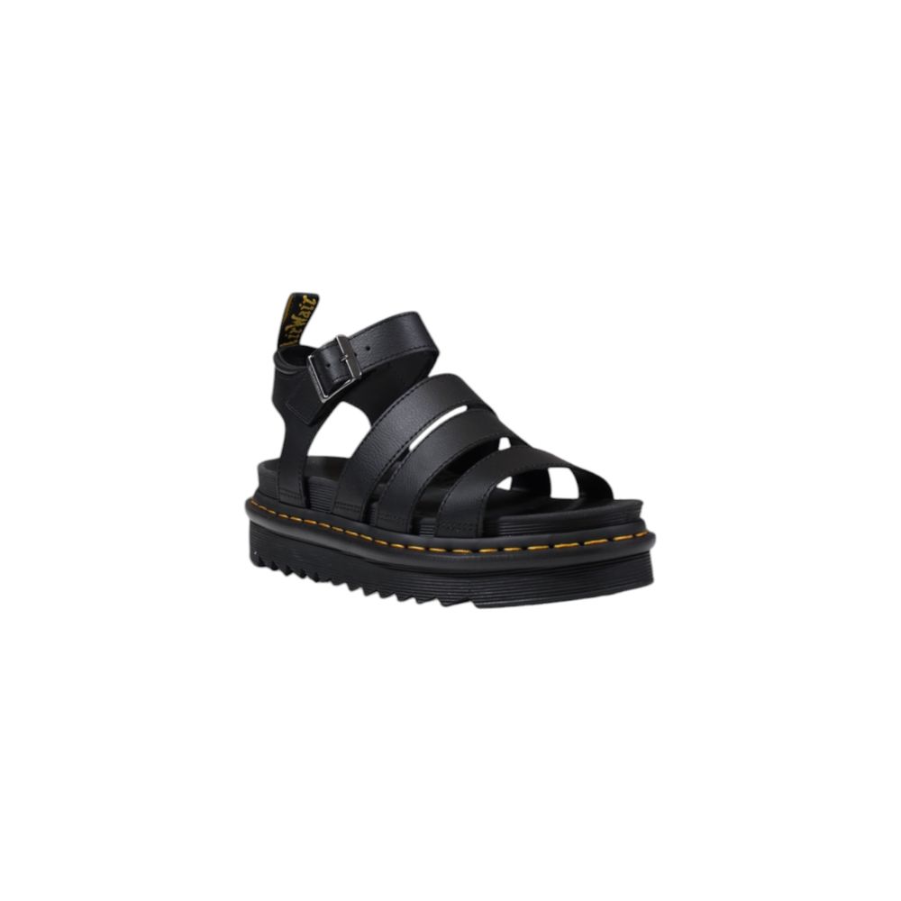 Dr. Martens Black Leather Sandal