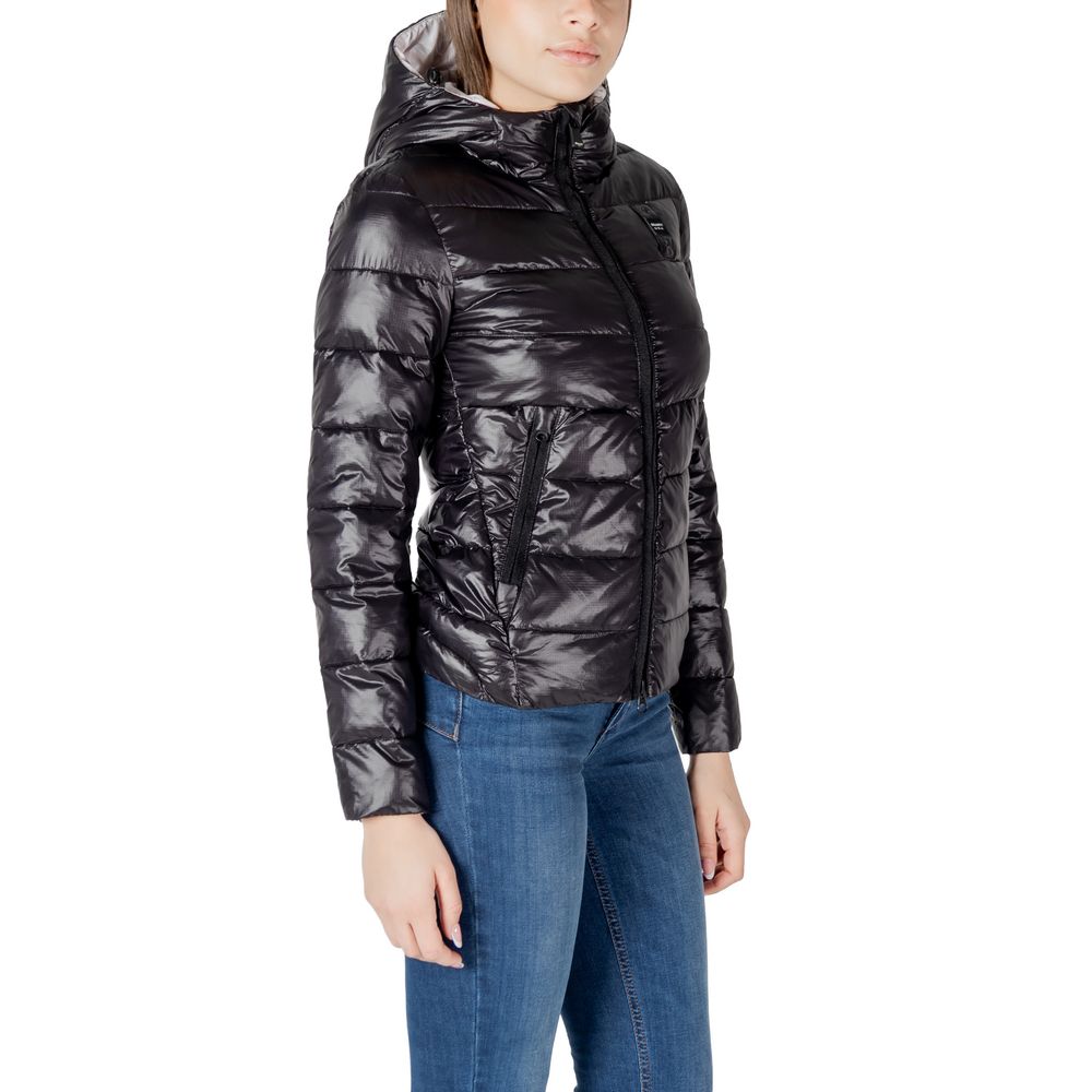 Blauer Black Polyamide Jackets & Coat