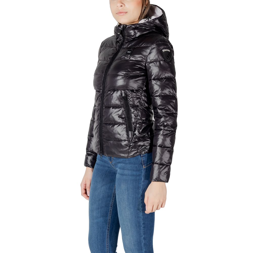 Blauer Black Polyamide Jackets & Coat