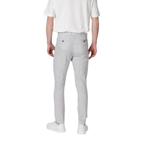 Gianni Lupo Black Linen Pant