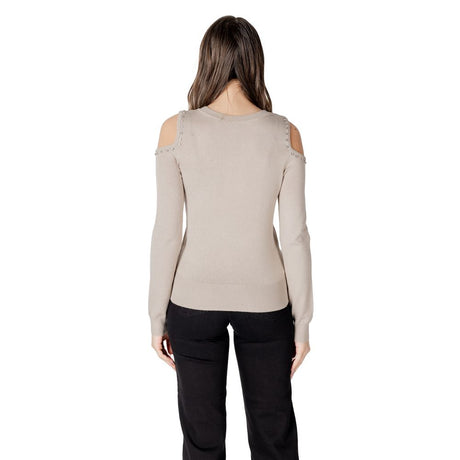 Only Beige Viscose Sportswear