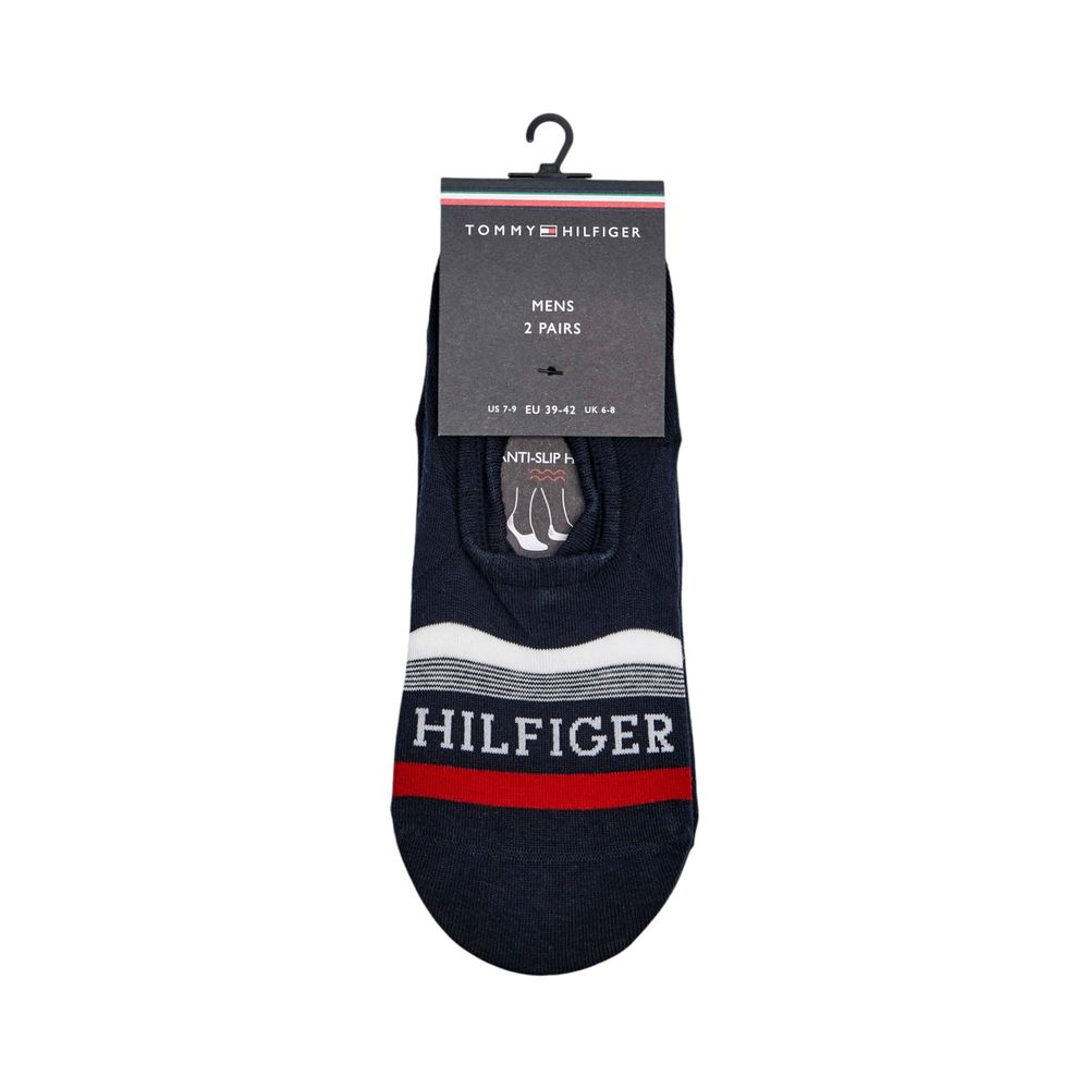 Tommy Hilfiger Blue Cotton Socks
