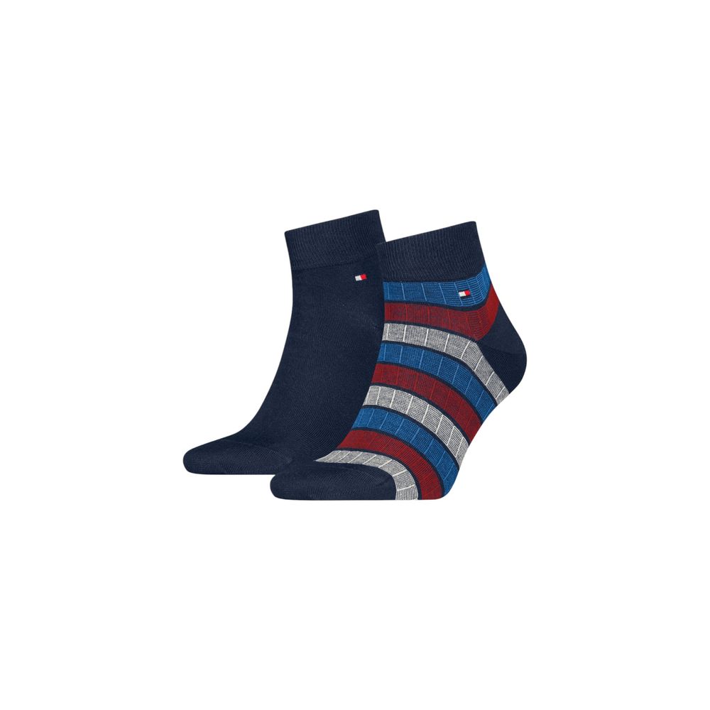 Tommy Hilfiger Blue Cotton Sock