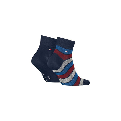 Tommy Hilfiger Blue Cotton Sock