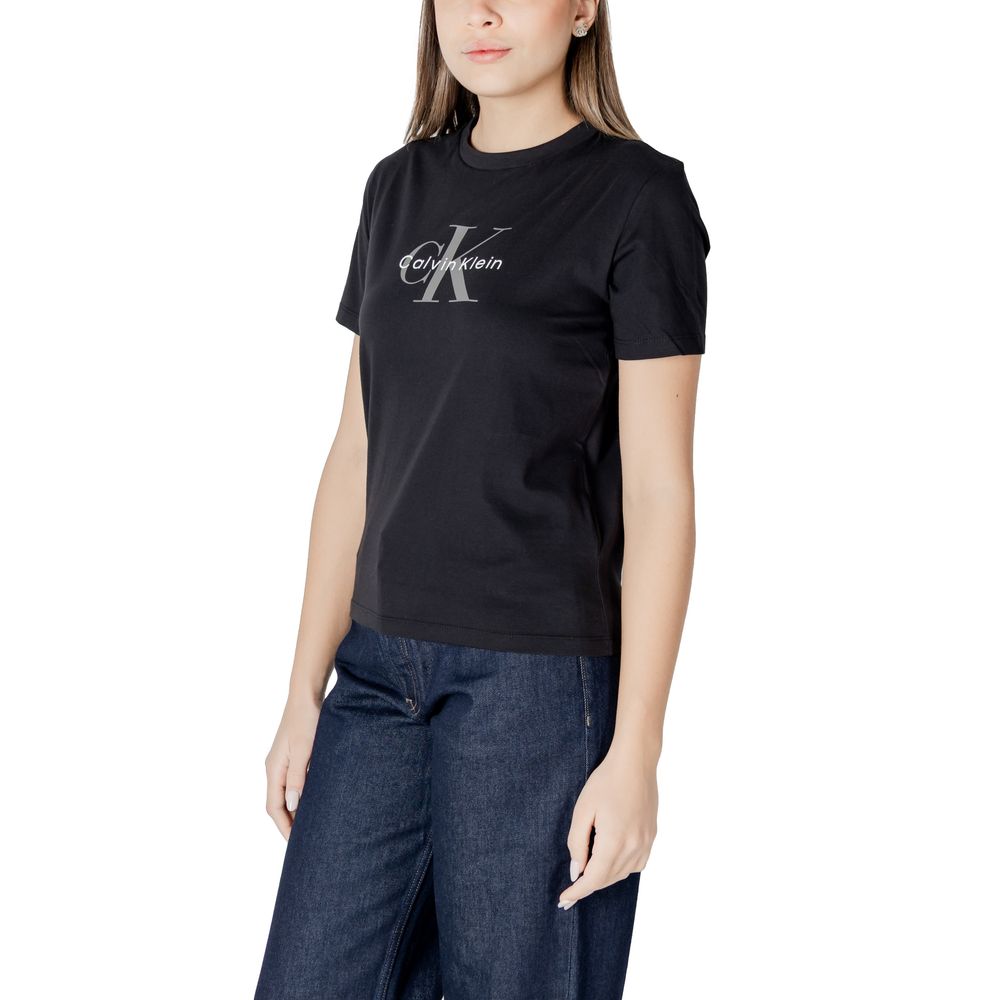 Calvin Klein Jeans sort bomuld T-shirt