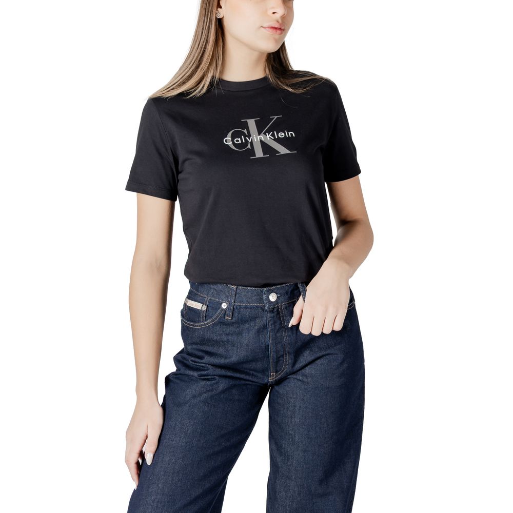 Calvin Klein Jeans sort bomuld T-shirt