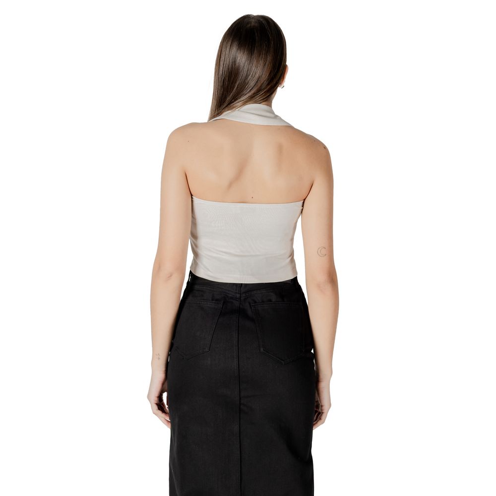 Calvin Klein Jeans Beige Bomuldstop