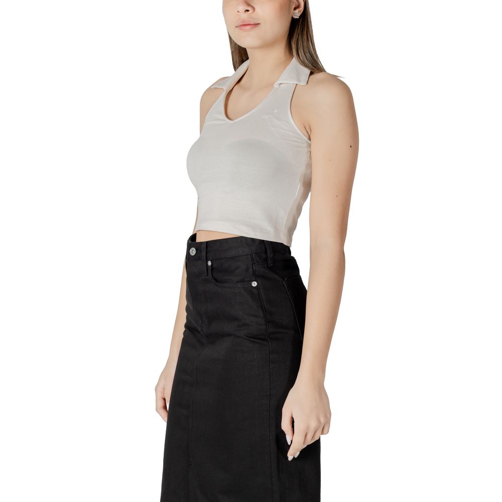 Calvin Klein Jeans Beige Bomuldstop