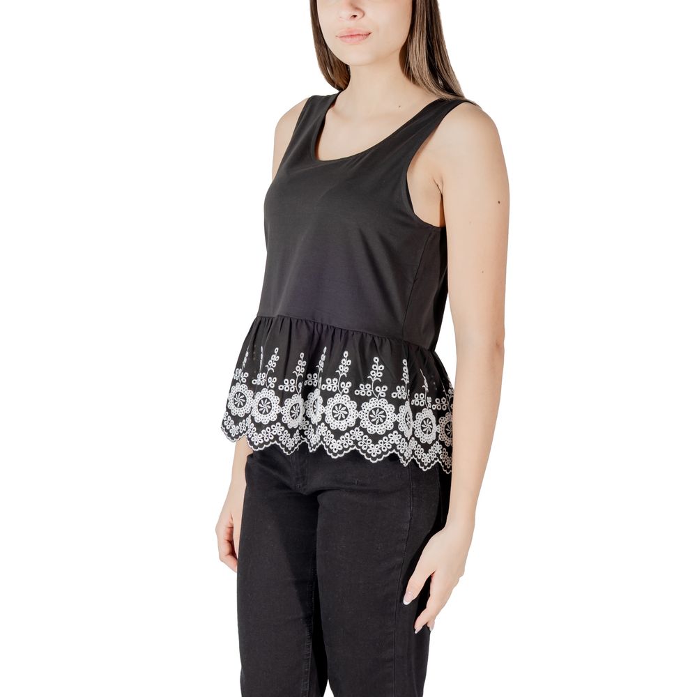 ICHI Sorte bomuldstanktops