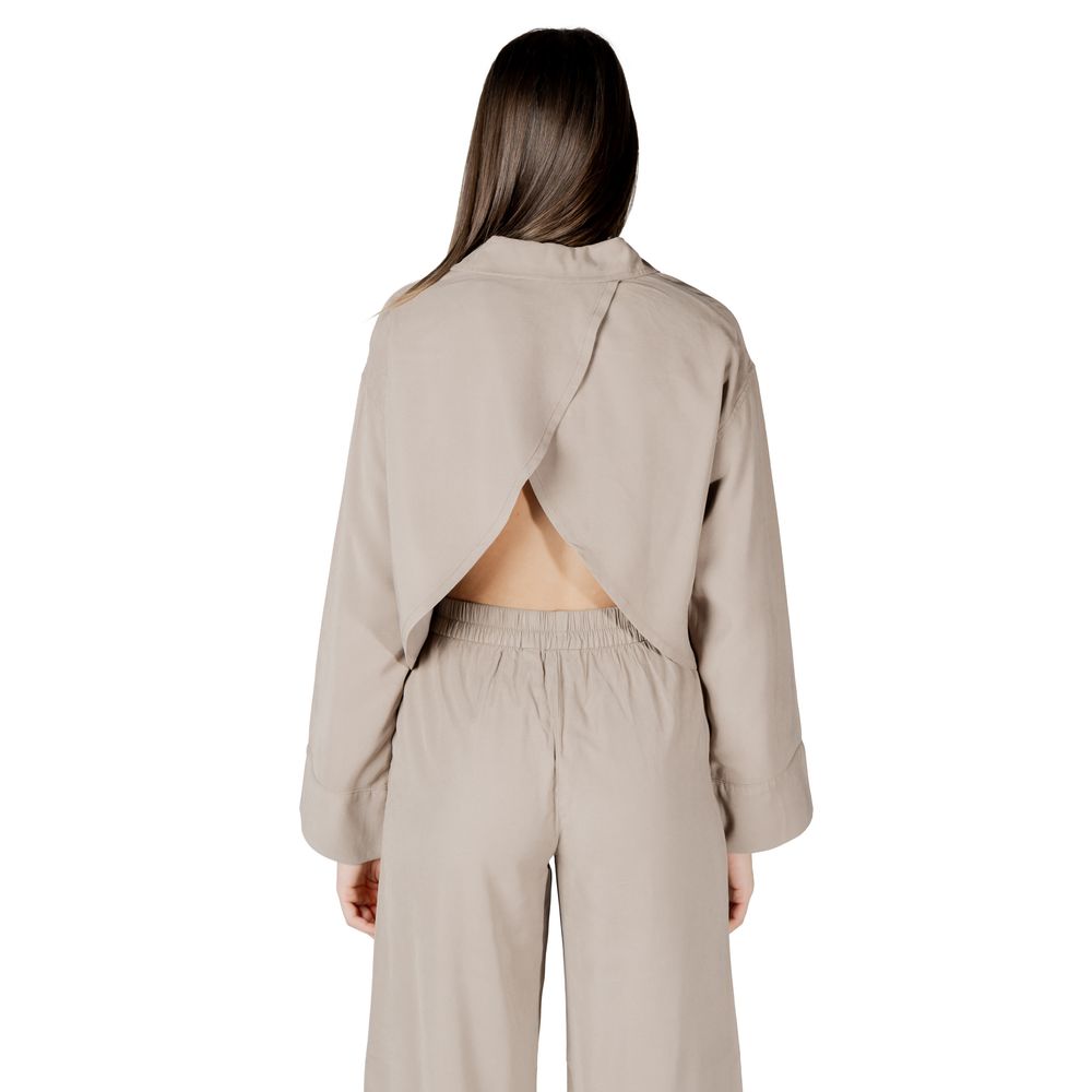 Only Beige Viskosebluse