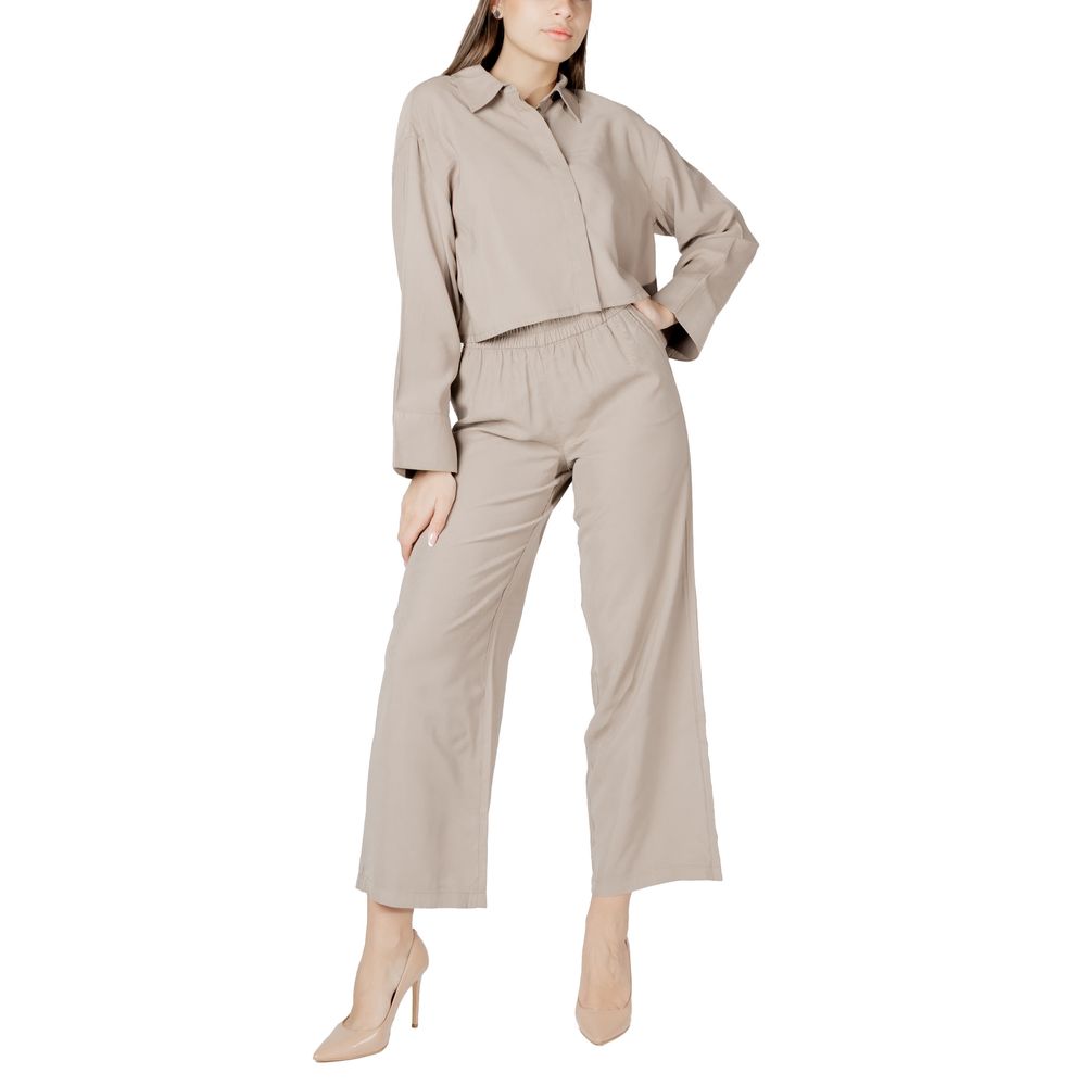 Only Beige Viskosebluse