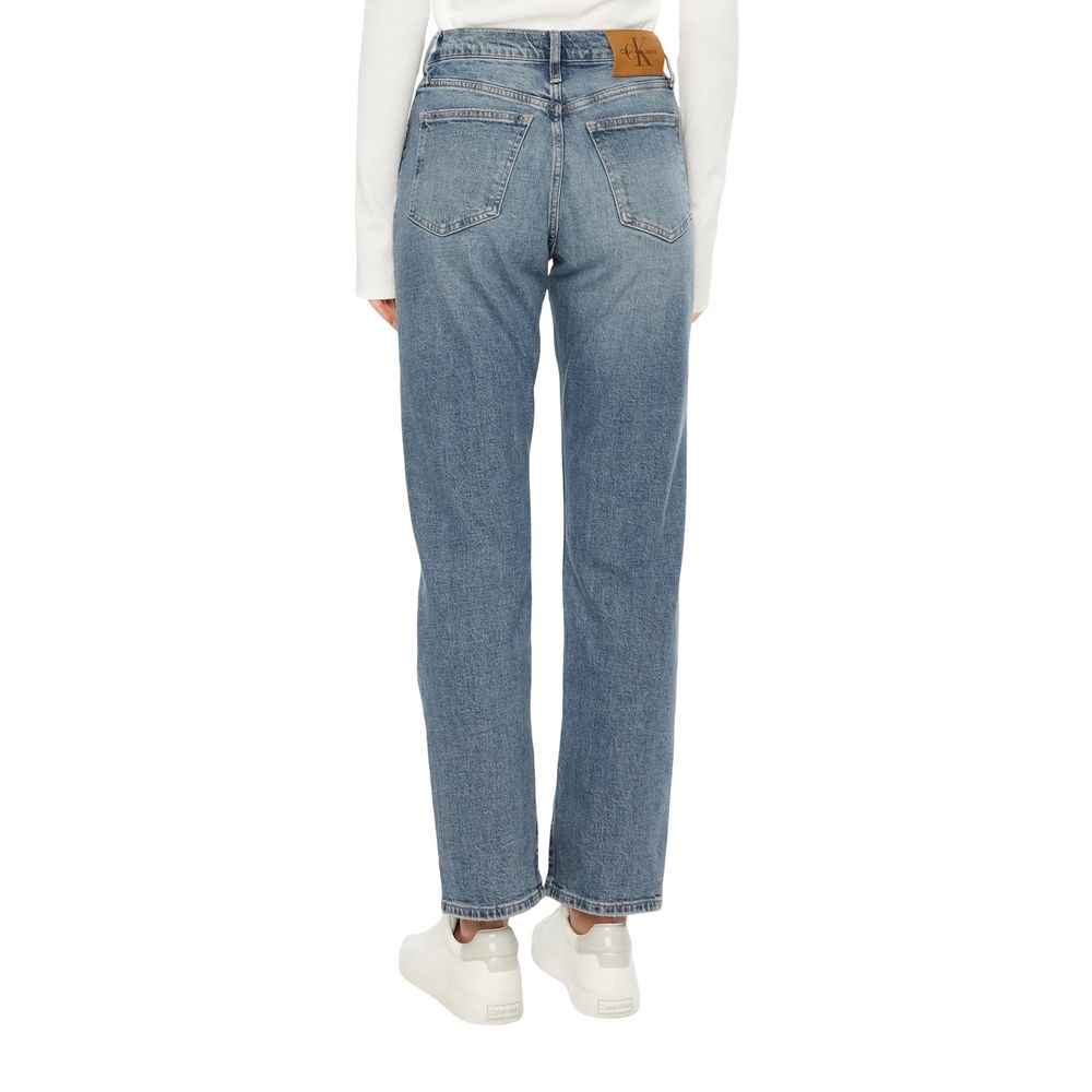 Calvin Klein Jeans Blå Bomuld Slim Fit Jeans