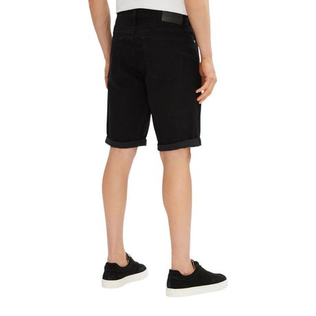 Calvin Klein Jeans Sorte Bomulds Bermudashorts