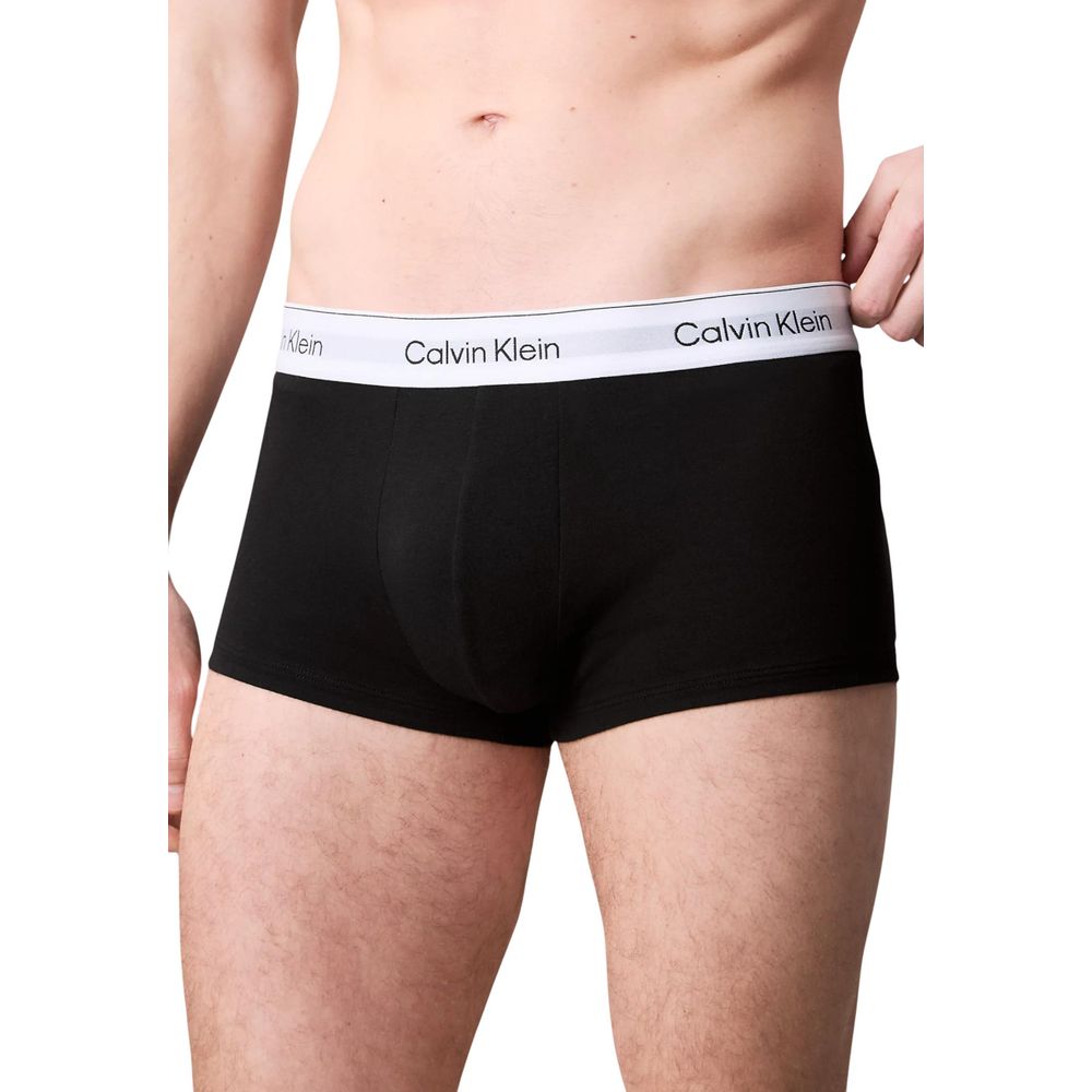 Calvin Klein Underwear Sorte Bomulds Boxershorts