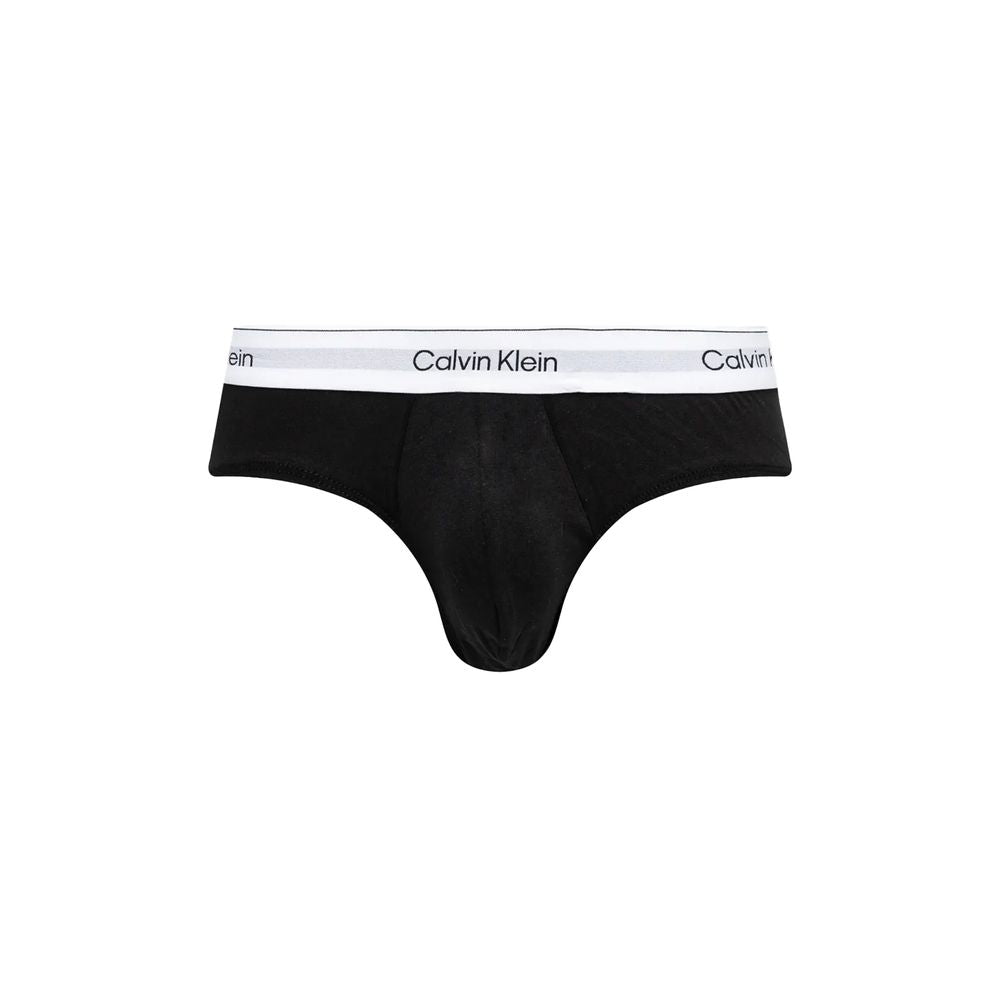 Calvin Klein Underwear Sorte og hvide bomulds trusser