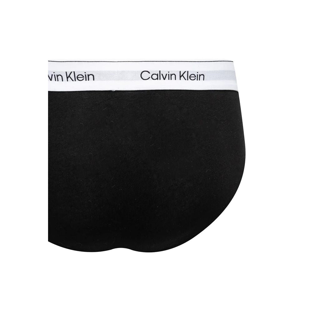 Calvin Klein Underwear Sorte og hvide bomulds trusser