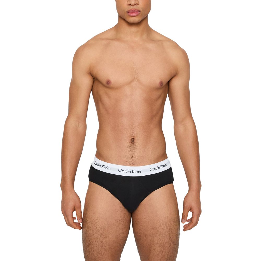 Calvin Klein Underwear Sorte og hvide bomulds trusser