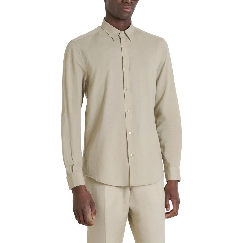 Antony Morato Beige Bomuldsskjorte