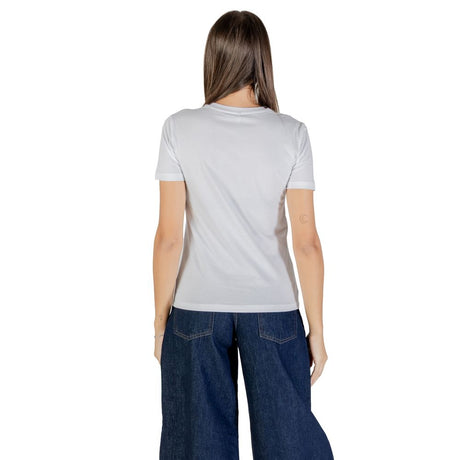 Kun orange bomulds-T-shirt