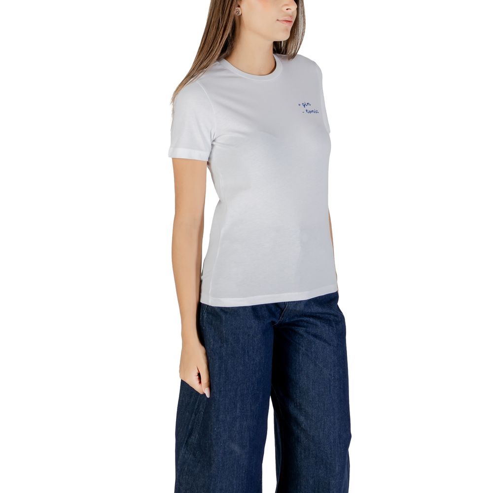 Only tofarvet bomulds-T-shirt