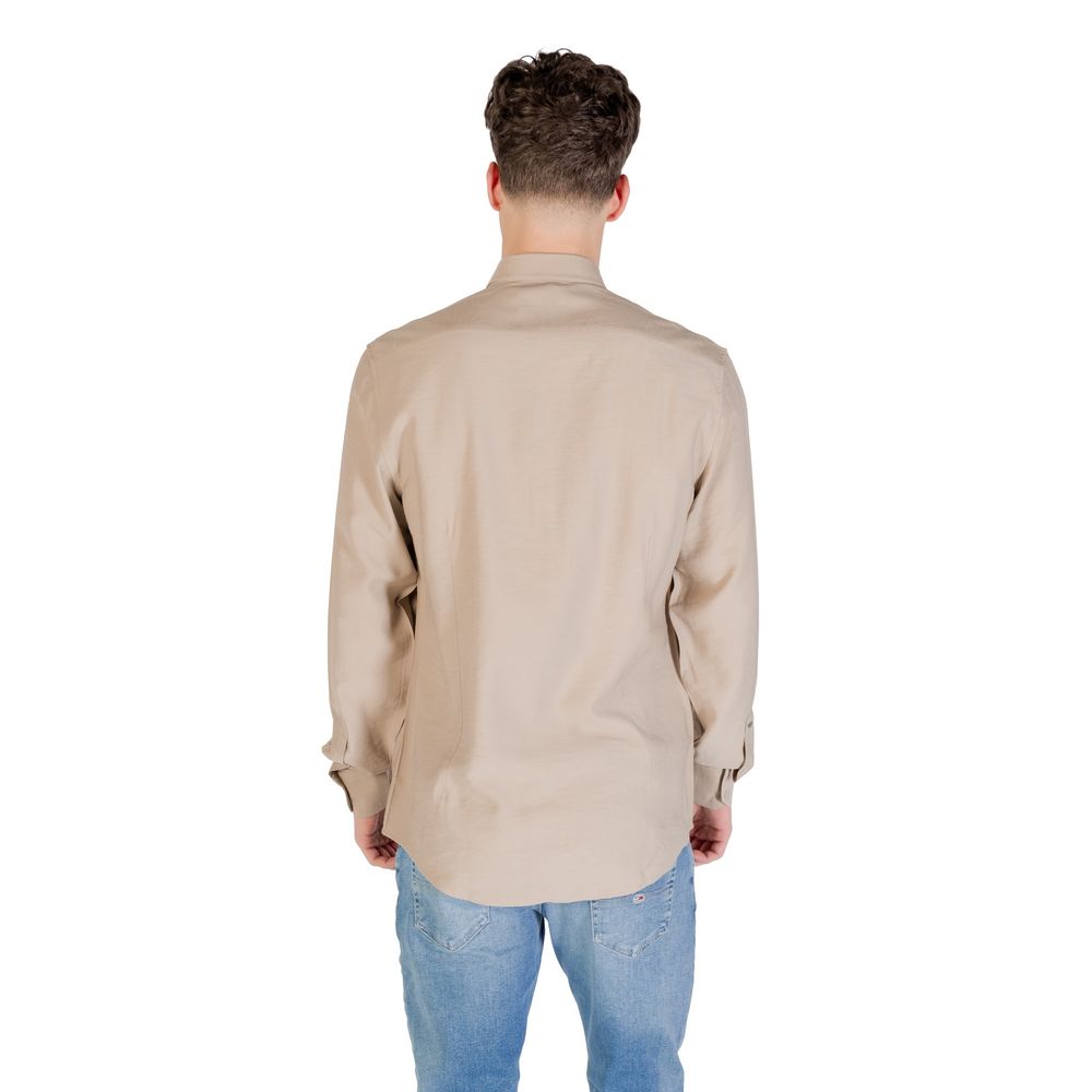 Antony Morato Beige viskoseskjorte