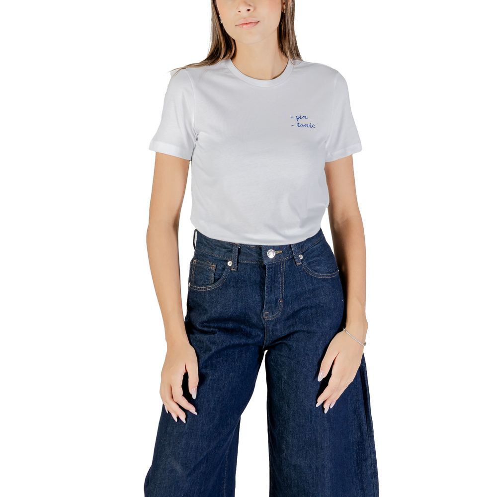 Only tofarvet bomulds-T-shirt