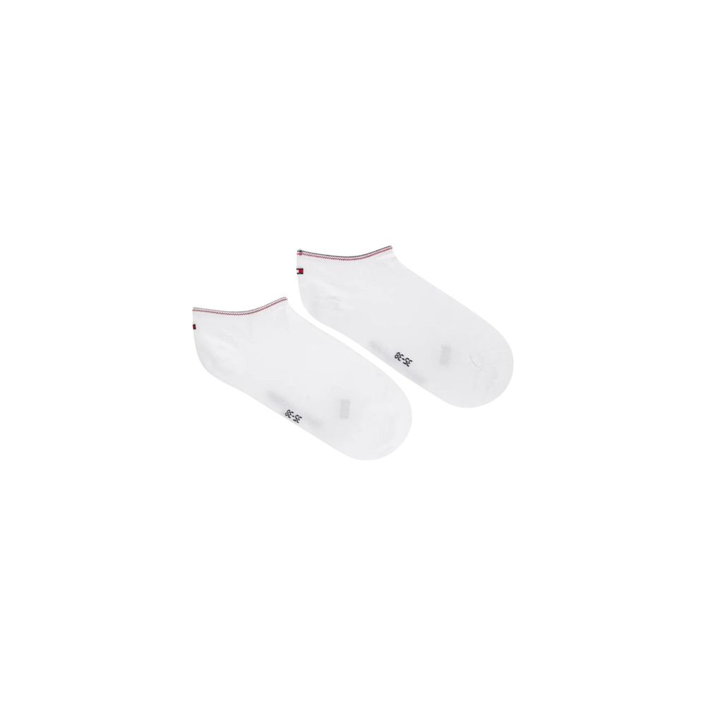 Tommy Hilfiger White Cotton Sock
