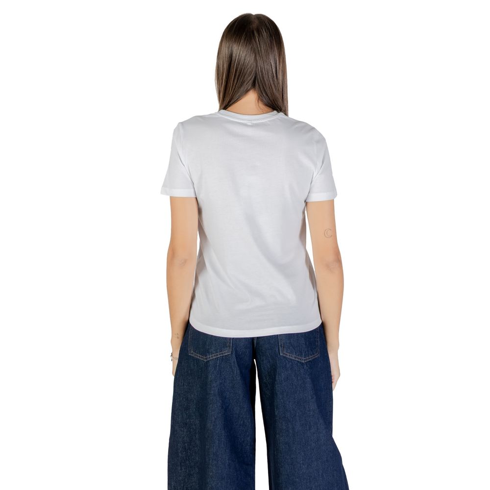 Kun lyserød bomulds-T-shirt