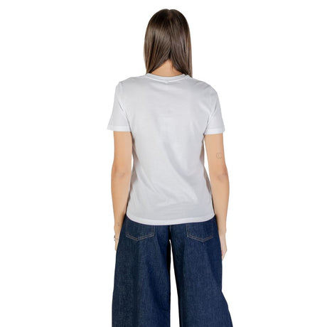 Kun lyserød bomulds-T-shirt