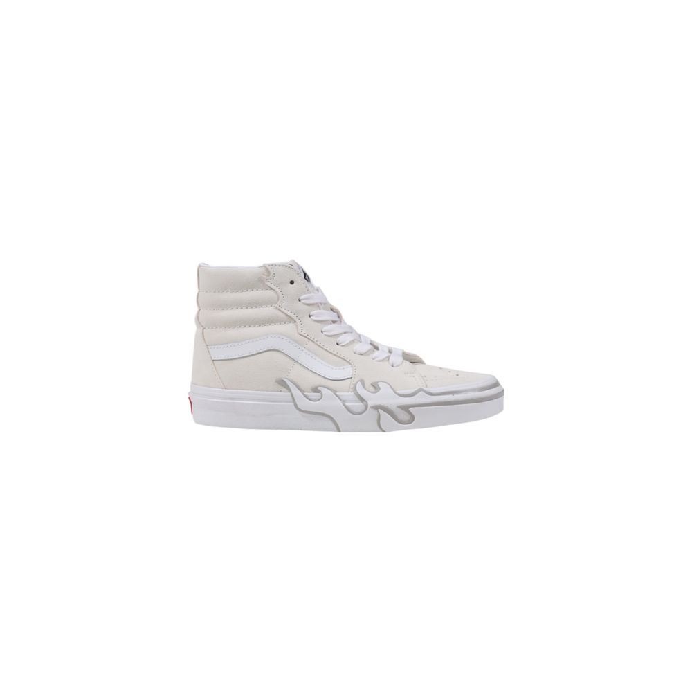 Vans Hvide Ruskindslæder High Top Sneakers