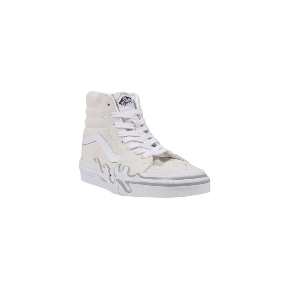 Vans Hvide Ruskindslæder High Top Sneakers
