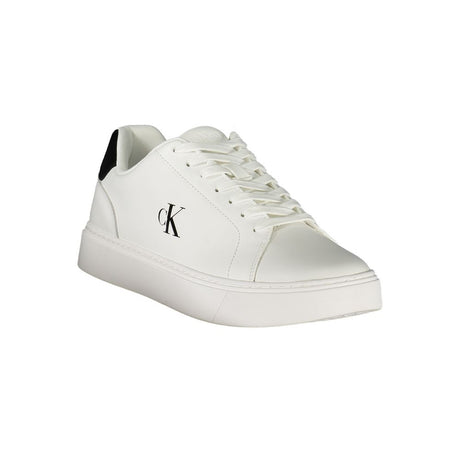Calvin Klein Hvid Læder Sneaker til mænd