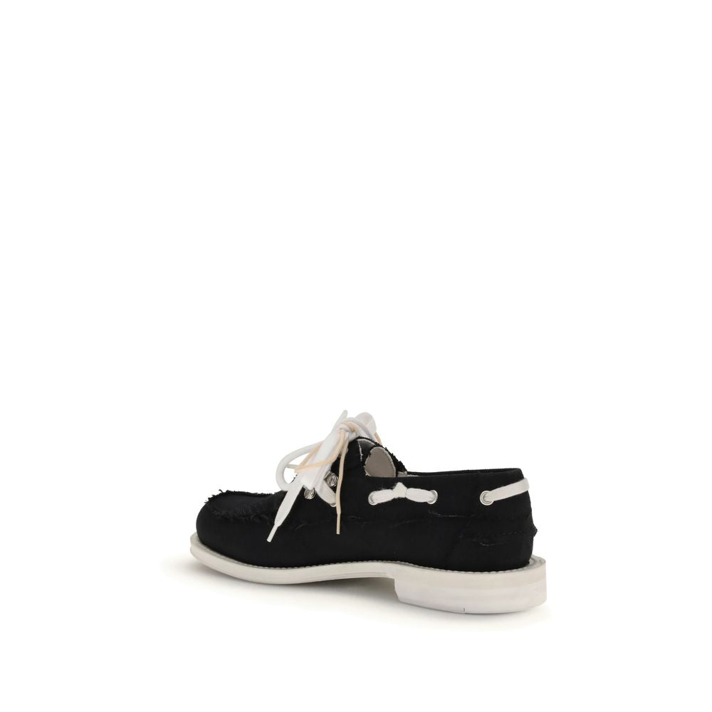 Dsquared² Sorte Bomulds Slip-On Loafers