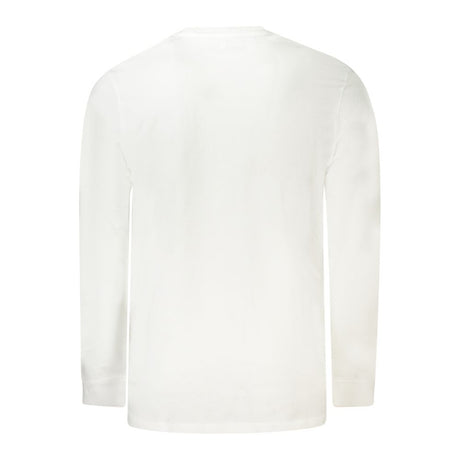 Timberland White Cotton Men T-Shirt