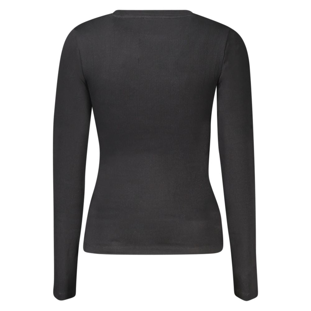 Guess Jeans Black Cotton T-Shirt