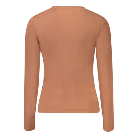 Guess Jeans Brun Bomuld Dame T-shirt