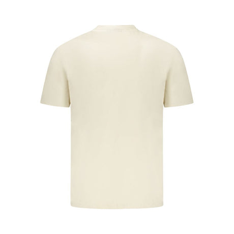 Napapijri Beige T-shirt i bomuld til mænd
