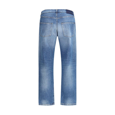 Margiela Blå Bomuld Jeans Denim