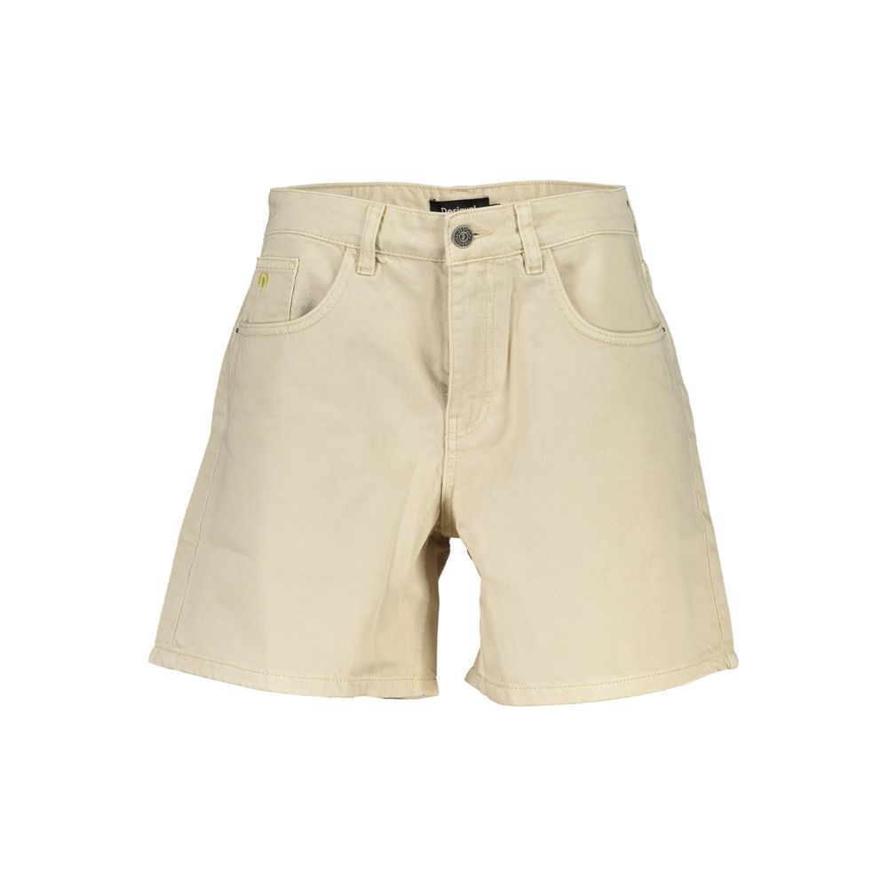 Desigual Beige Bomuldsshorts