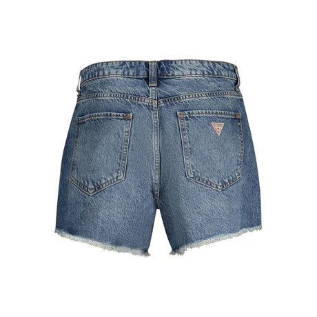 Guess Jeans Blå Bomuldsshorts