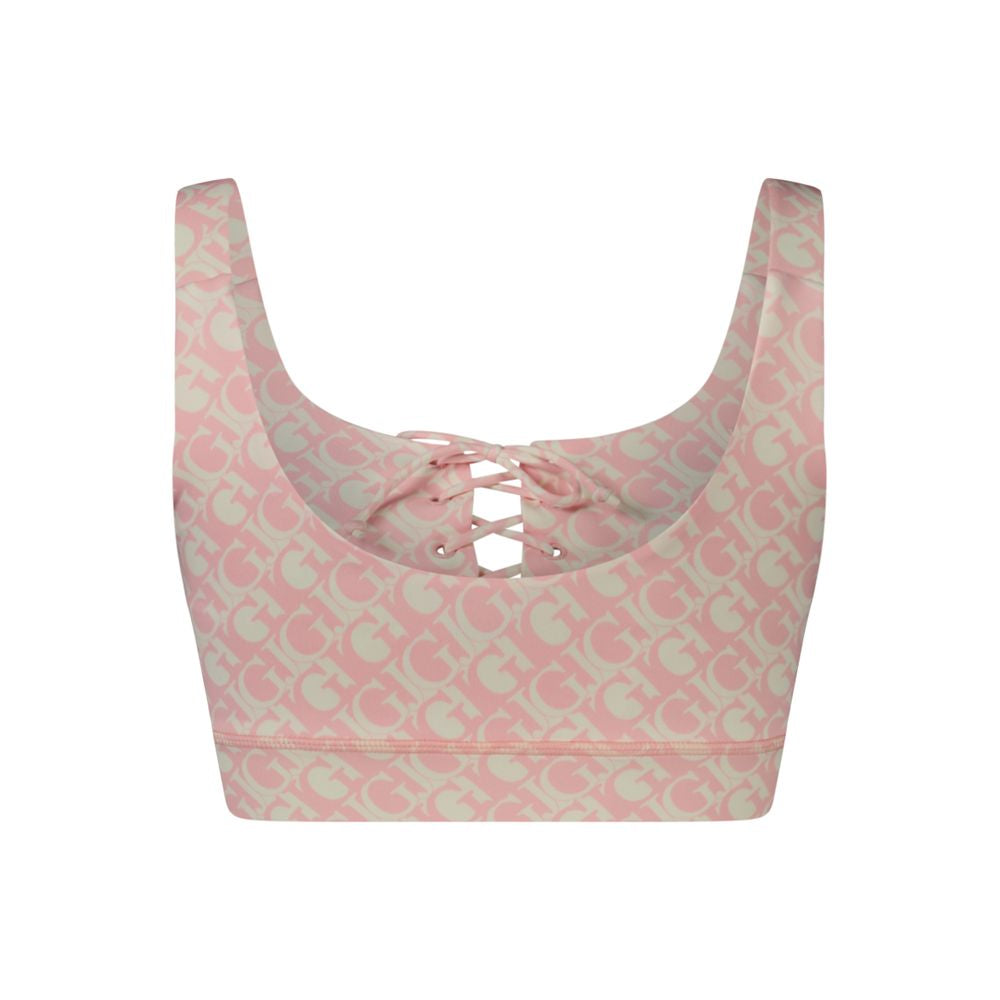 Guess Jeans lyserød polyesterskjorte