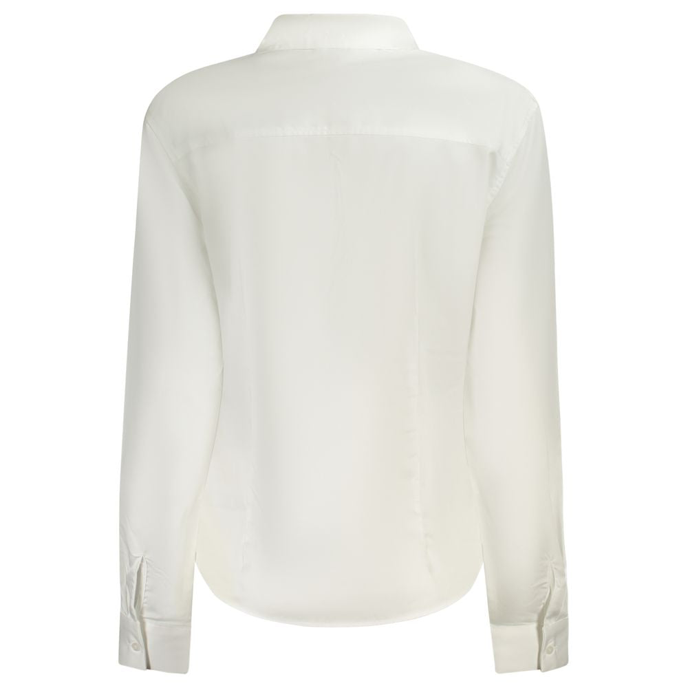 Guess Jeans Hvid Bomuldsskjorte