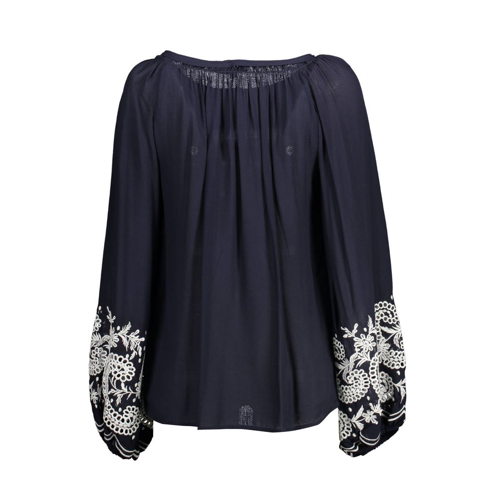 Kocca Blå Viskose Skjorte