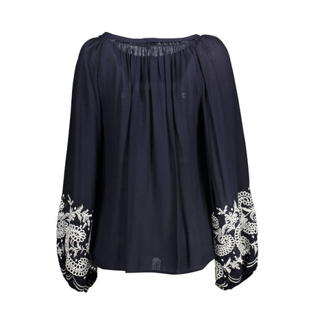 Kocca Blå Viskose Skjorte