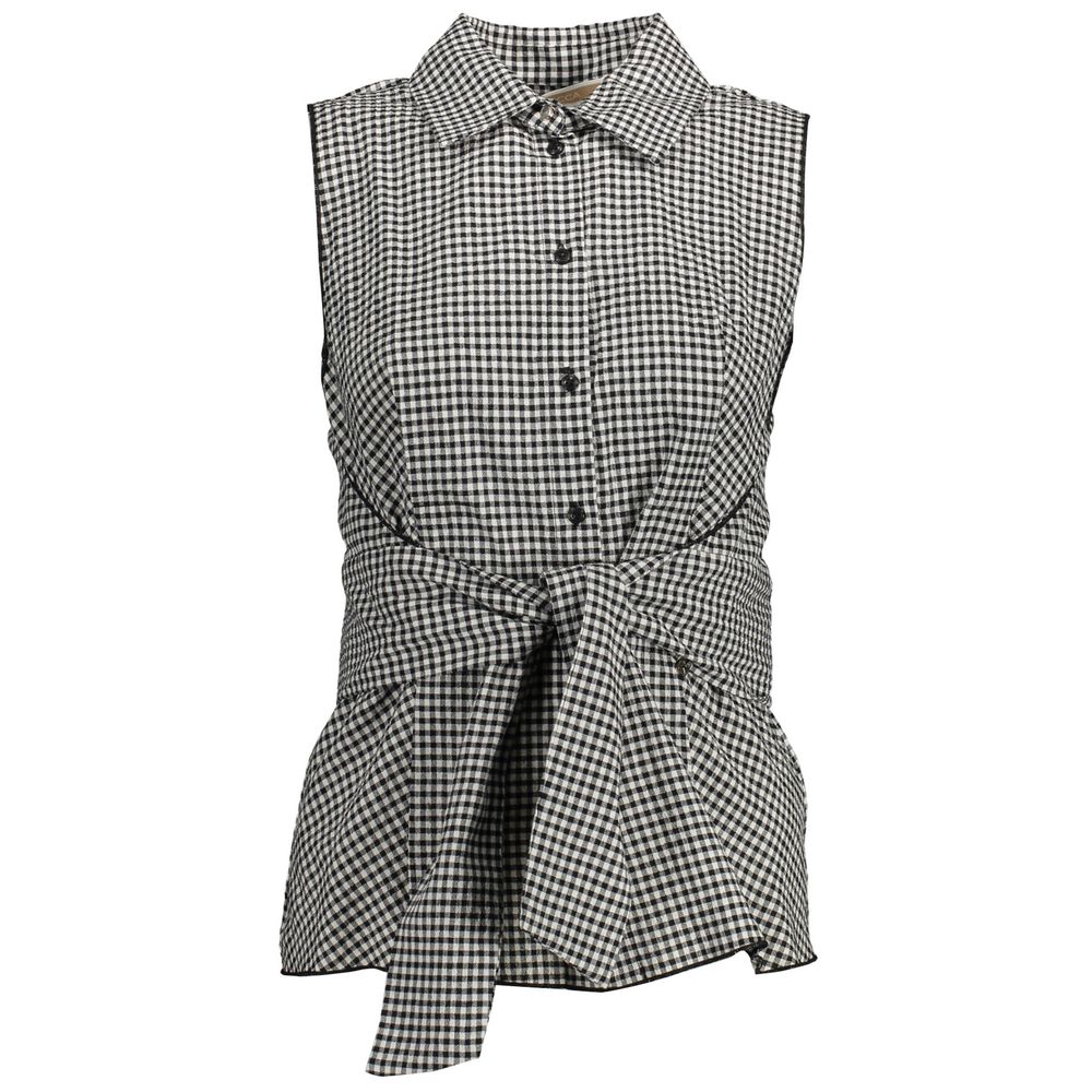 Kocca sort bomuldsskjorte