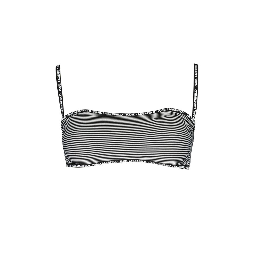 Karl Lagerfeld sort elastan badetøj