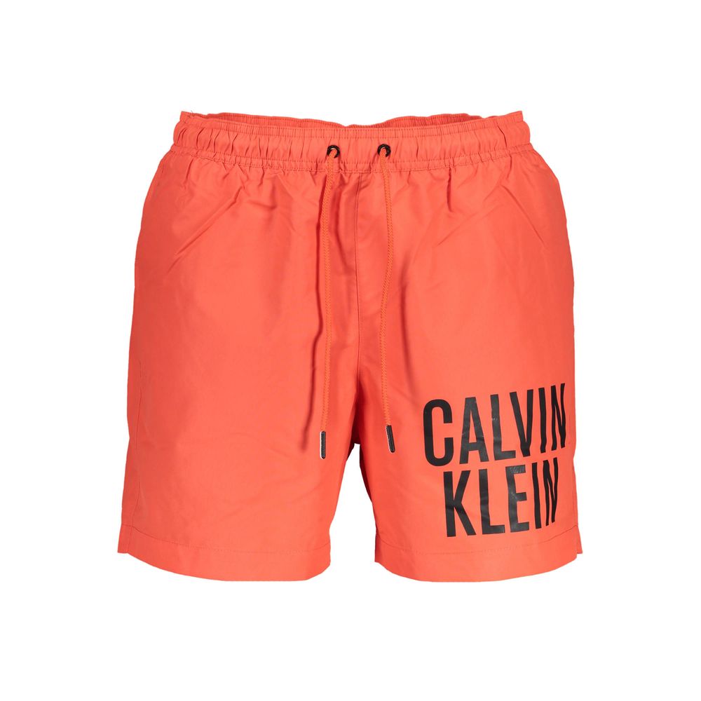 Calvin Klein Rød Polyester Badetøj