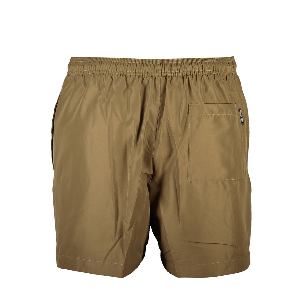 Calvin Klein Brun Polyester Badetøj