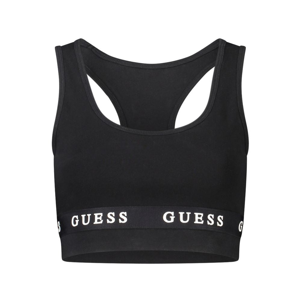 Guess Jeans Sort Bomuldsskjorte